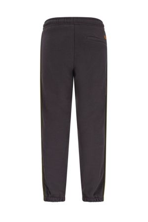 Broek sweaterstof, streep  antra
