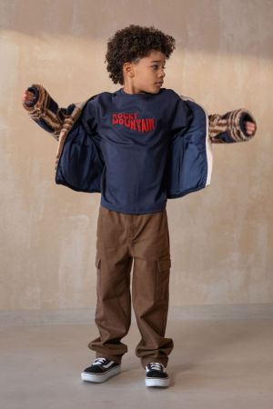 T-shirt opdruk navy