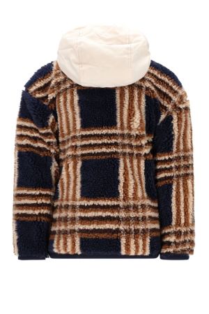 Gilet teddy met rits navy