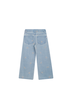 Jeans broderie jeans blue