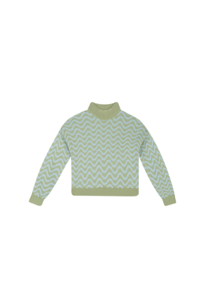 Pull fantasie light kaki