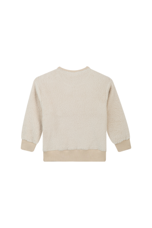 Sweater teddy light beige