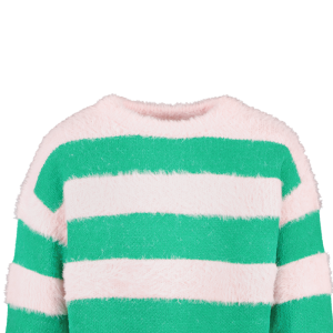 Pull brede streep 69/pink