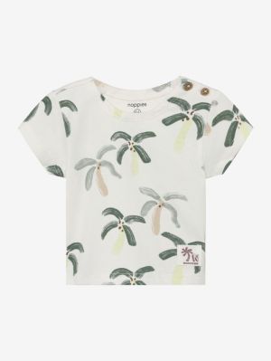 T-shirt palmboom print P707