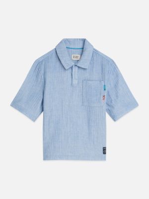 Polo chambray 410