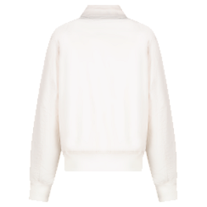 Jas zakjes met drukknoop 20 off white