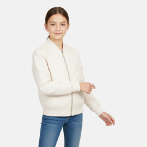 Jas zakjes met drukknoop 20 off white