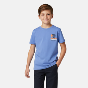 T-shirt opdruk 71/grey blue