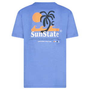T-shirt opdruk 71/grey blue