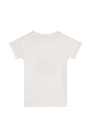 T-shirt zwaan ecru