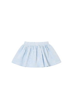 Rok relief print soft blue