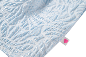 Rok relief print soft blue