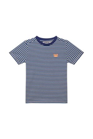 T-shirt gestreept blue
