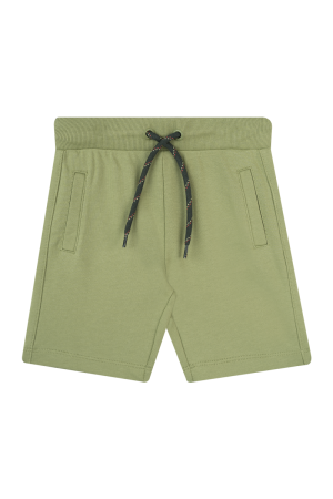 Short sweaterstof khaki