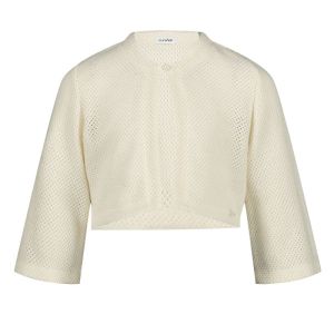 Bolero gaatje structuur ecru