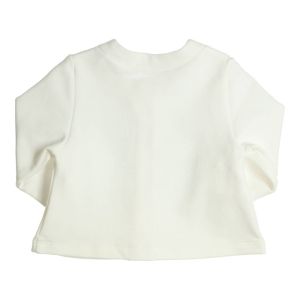 Gilet met franjes off white