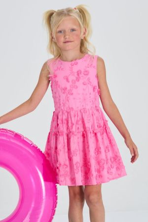 KLeed geborduurd pink