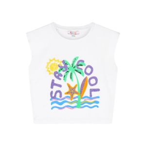 T-shirt Stay cool white