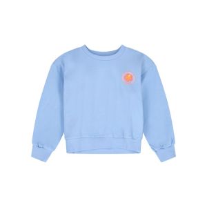 Sweater roze bedrukking blue