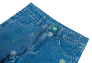 Short rok jeans denim blue