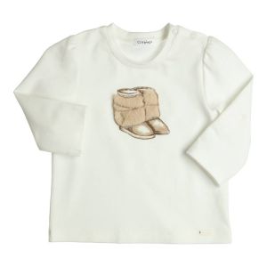 T-shirt laarzen off white