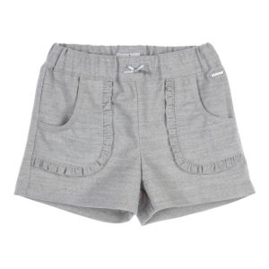 Short opgestikte zakken grey