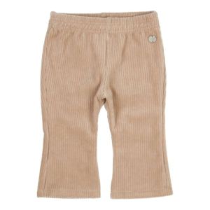 Broek rbfluweel camel