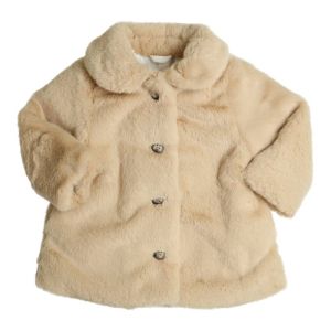 Jas teddy beige