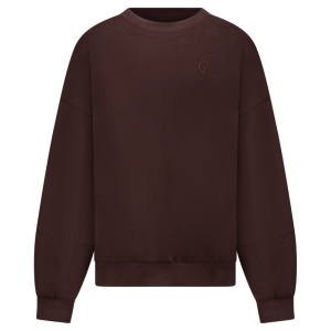 Sweater zachte stof 86/brown