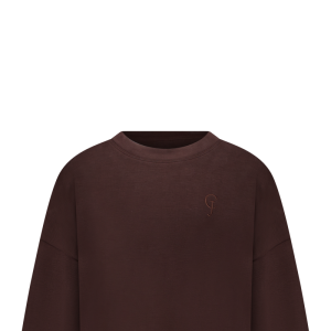 Sweater zachte stof 86/brown