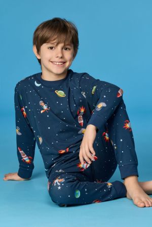 Jongens pyjama jersey 914