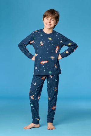 Jongens pyjama jersey 914