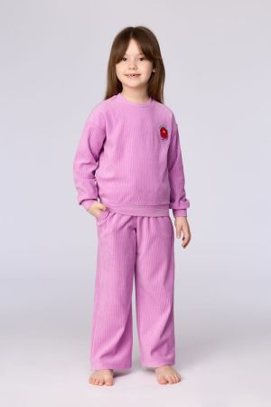 Pyjama meisjes velours 436