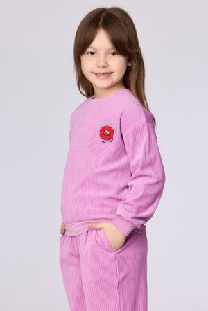 Pyjama meisjes velours 436