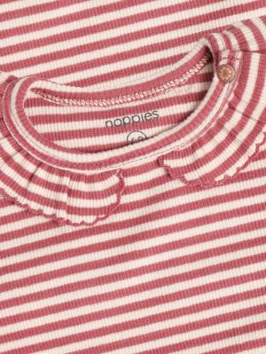 T-shirt gestreept, kraagje 4630
