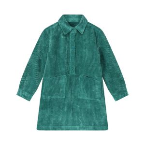 Kleed ribfluweel petrol green