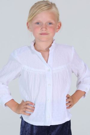 Bloes broderie white