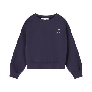 Sweater smiley navy