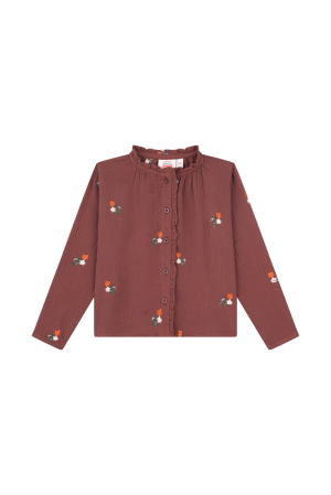 Bloes print dark cognac