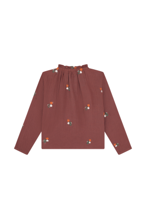 Bloes print dark cognac