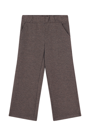 Broek elastiek light brown