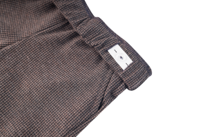 Broek elastiek light brown