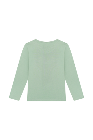 T-shirt bloem mint