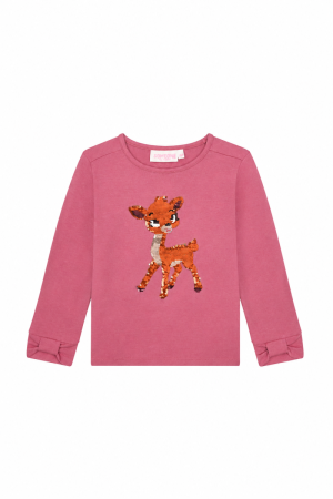 T-shirt bambi old pink