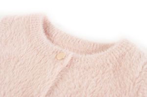 Gilet tricot light pink