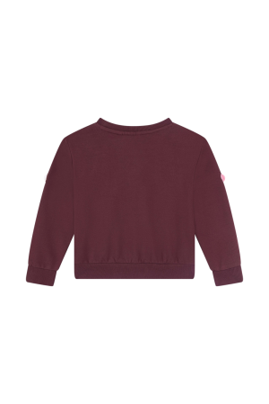 Pull fantasie dark bordeaux