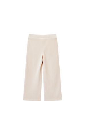 Broek dark ecru