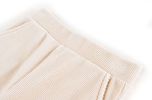 Broek dark ecru