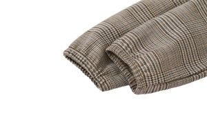 Kleed geruit beige