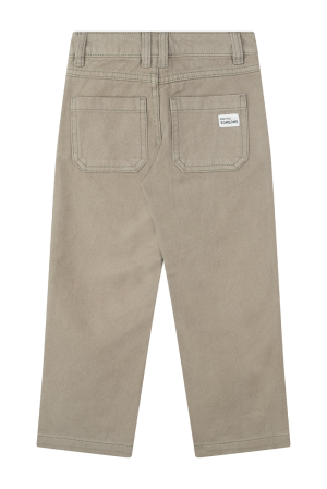 Broek katoen light kaki